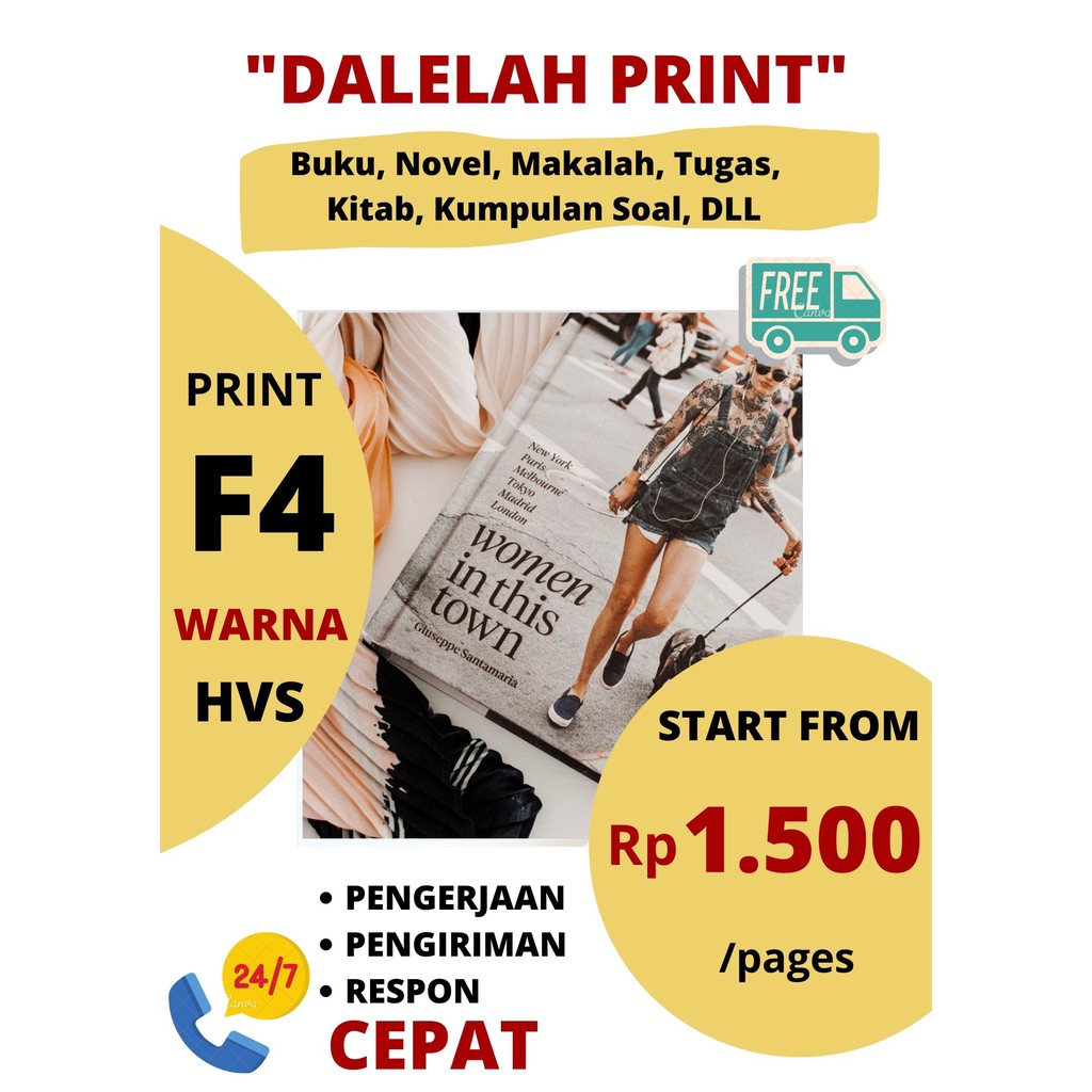 

PRINT BUKU, DOKUMEN, TUGAS, MAKALAH, KITAB, KUMPULAN SOAL, DLL UK F4 WARNA ONLINE
