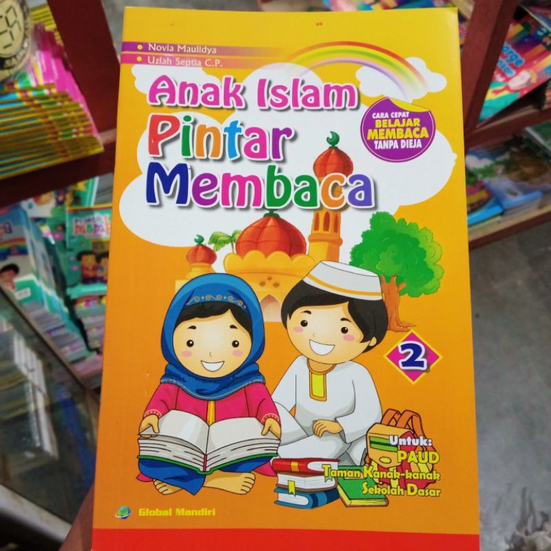 anak islam pintar membaca jilid 2 (16×24cm)