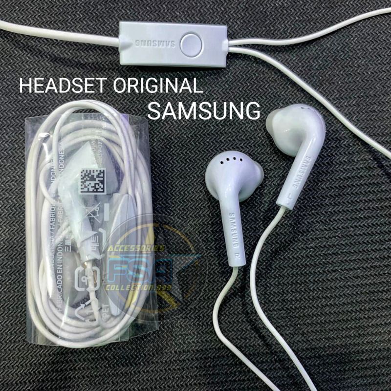 ORIGINAL INDONESIA Headset Samsung Extra Bass Earphone Samsung A22 A32 A20S A50 A30S A31 A51 A11 A51
