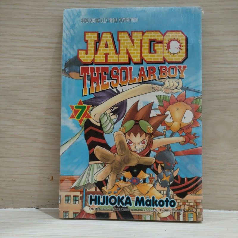 komik jango the solar boy vol 3, 4, 6, 7