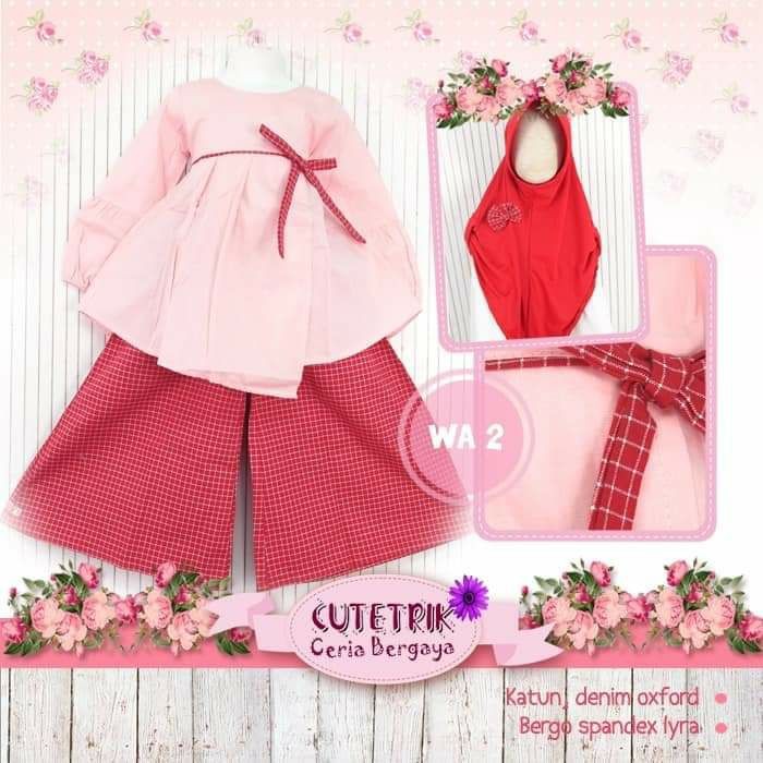 Setelan Kulot Cutetrik