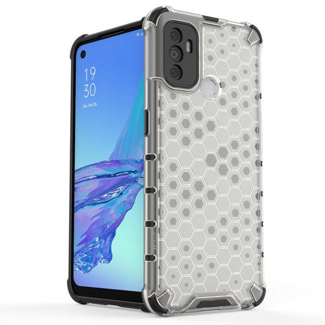 OPPO A96 / A76 / A95 / A74 4G / A54 / A53 / A33 SOFT CASE RUGGED ARMOR HONEYCOMB SERIES