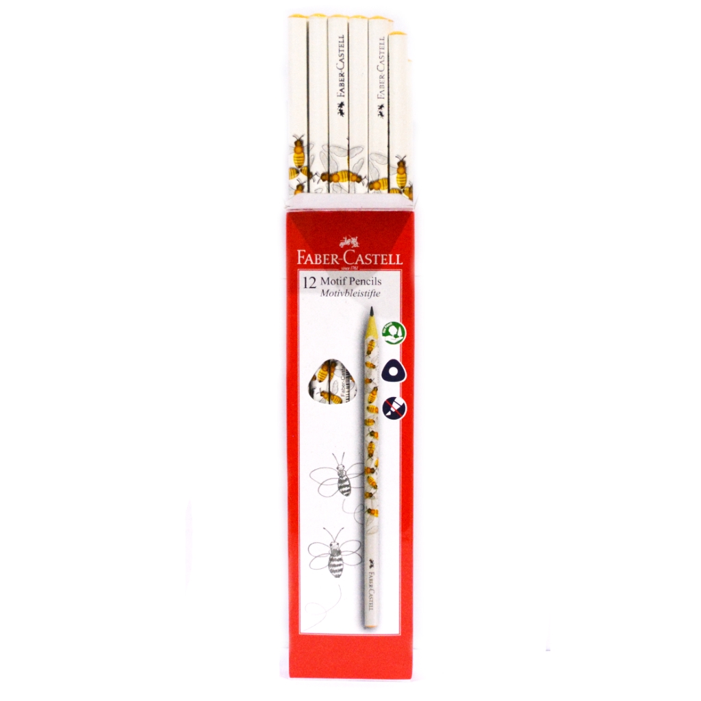 

H7Y Pensil 2B Motif Bee Faber Castell Pencil Original Per Box