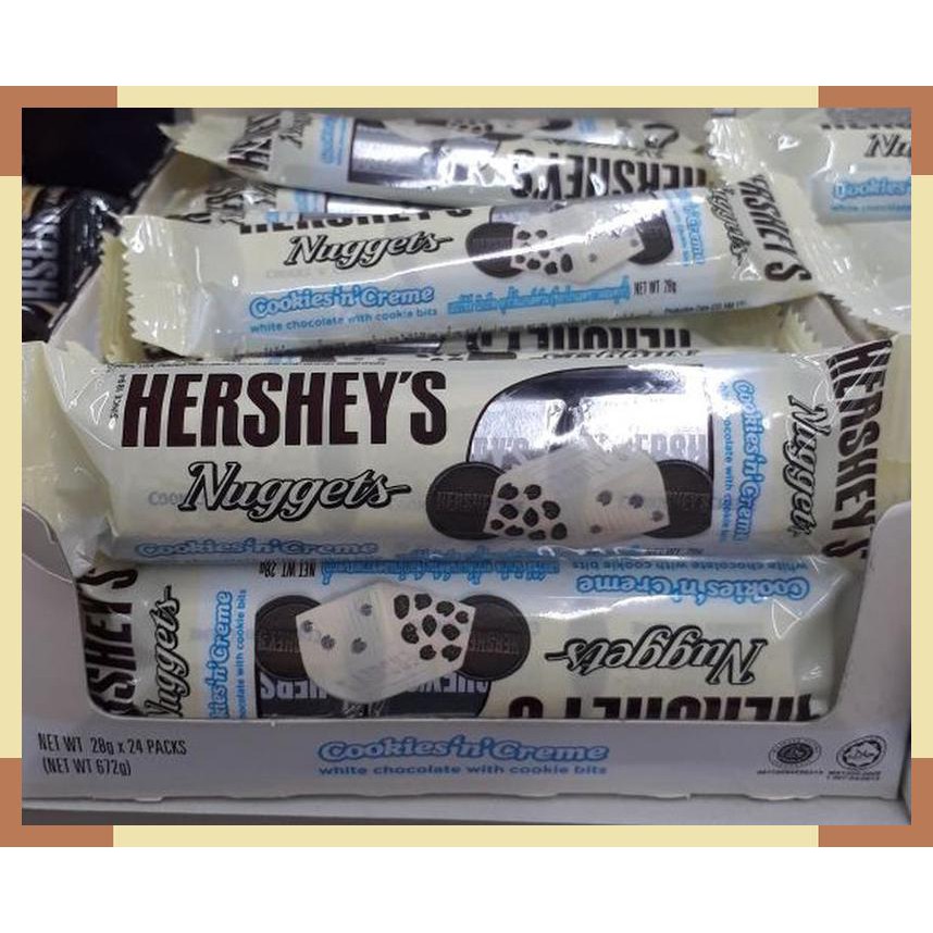 

Hershey's nugget cookies n creme 28 gram