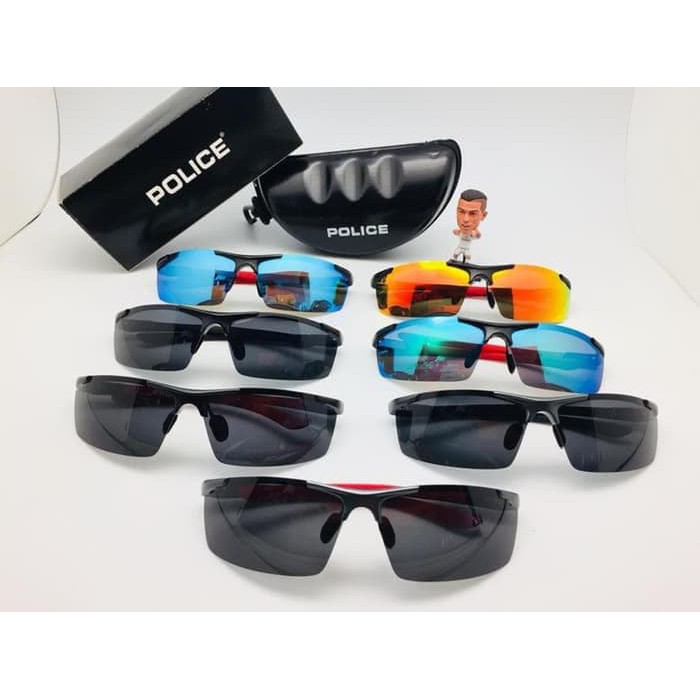 KACAMATA POLICE 1817 BLACK FULLSET