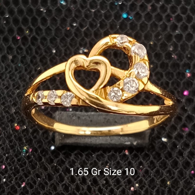 Cincin Emas 17K - 1.65 Gr Kadar 750 - 1586