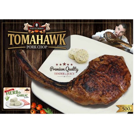 

SVEN CHOICE TOMAHAWK PORK CHOP 350 GR