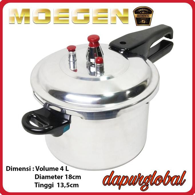 MOEGEN PANCI PRESTO 4 LITER PELUNAK DAGING PRESTO ORIGINAL SERBAGUNA