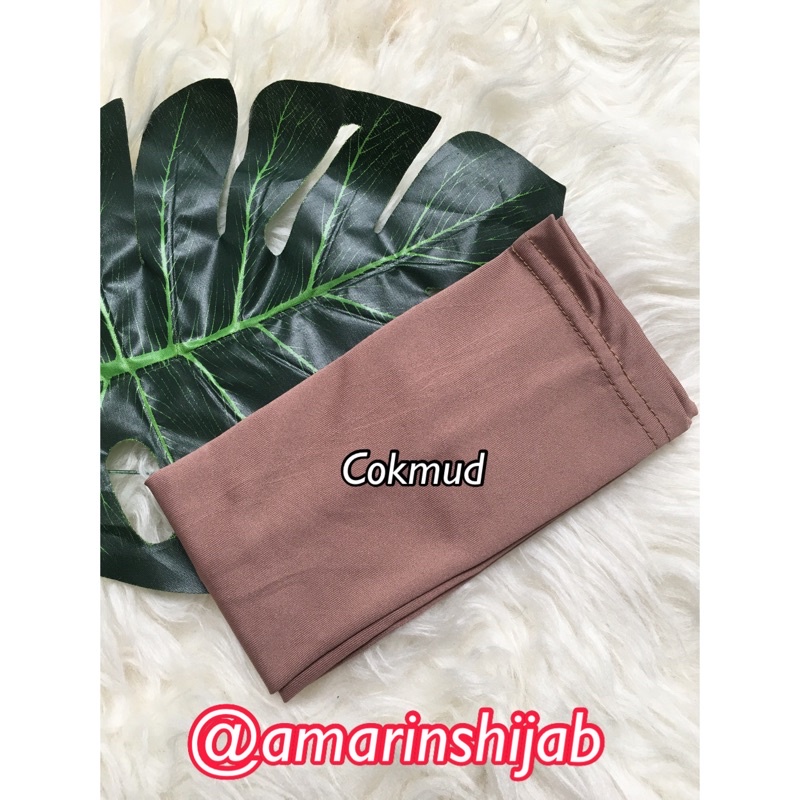 Manset tangan spandek Ballon / Handsock polos lengan panjang / Manset tangan wanita dan pria-Coklat muda