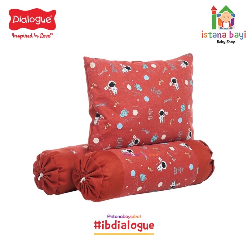 Dialogue Baby Bantal GUling Set Balita Planet Series DGB1005/DLB374/ BANTAL GULING SET