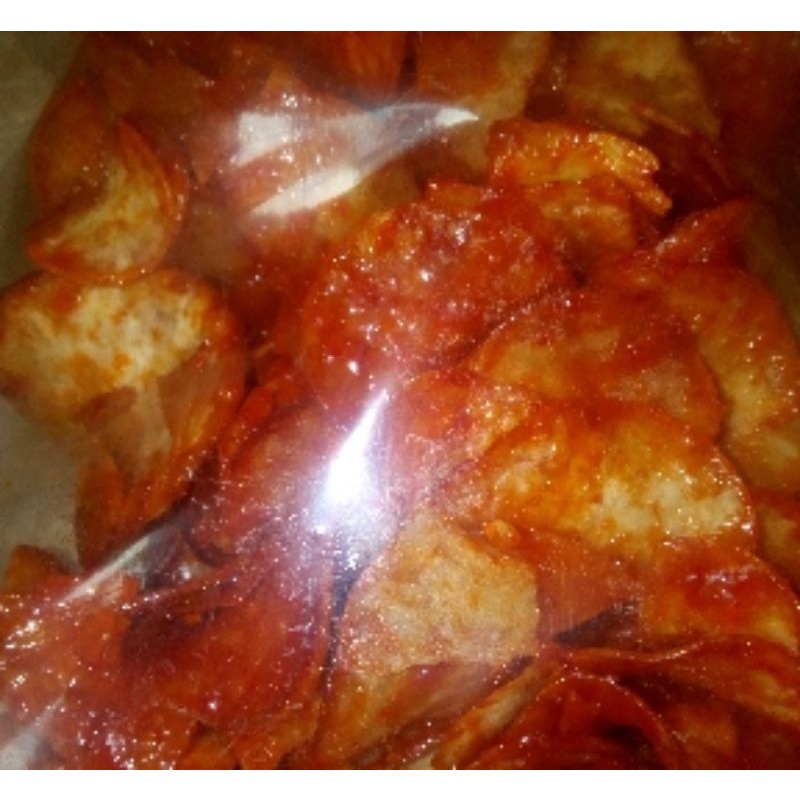 

Aldo keripik singkong khas padang 500 gr cabe basah