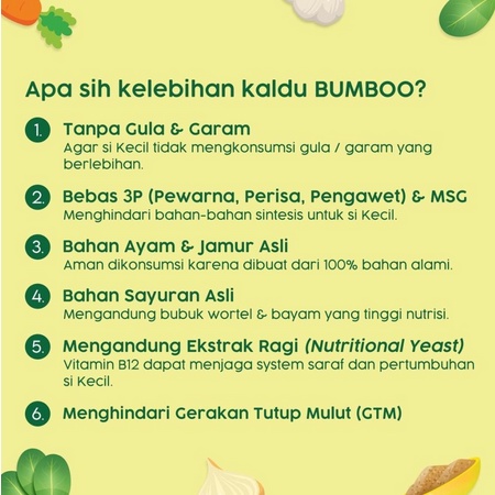 Barefood Bumboo Kaldu MPASI Anak 90Gr Bumboo Keju Bubuk Bumboo Teri Bubuk Bumboo Ati AyaM Bubuk -  Kabakids Store