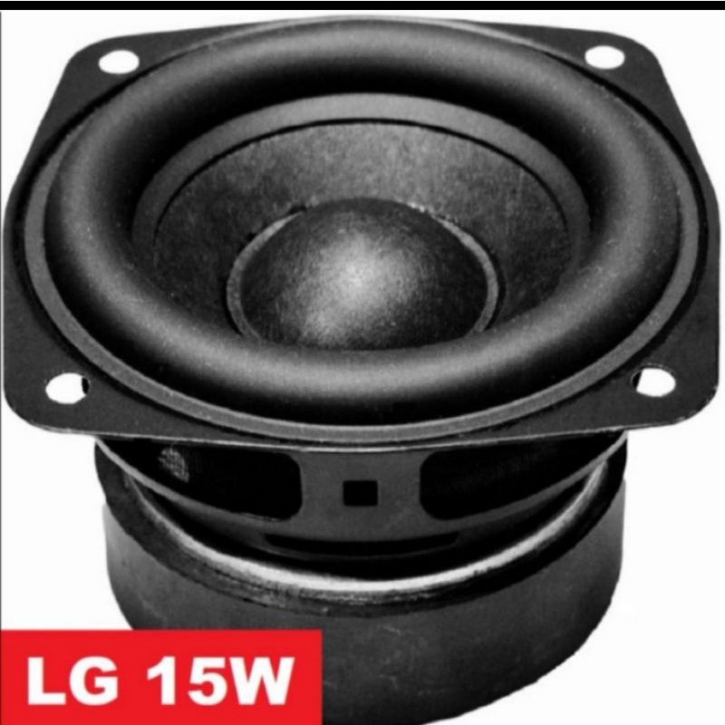 Subwoofer 3 inch High Power HIFI low bass magnet tebal karet besar