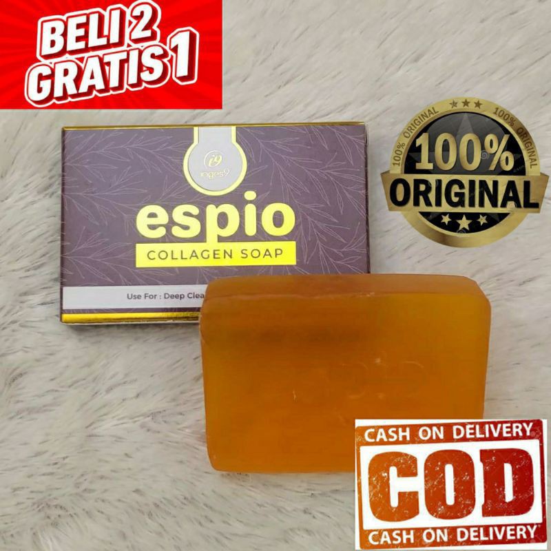 COD ESPIO COLLAGEN SOAP / SABUN ESPIO / SABUN PEMUTIH BADAN DAN WAJAH ORIGINAL 100%