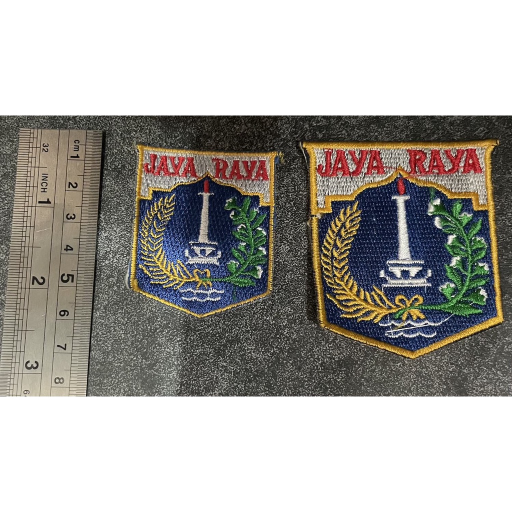 Badge Jayaraya - Bet Jaya Raya - Patch Bordir Jaya Raya - Bet Jayaraya