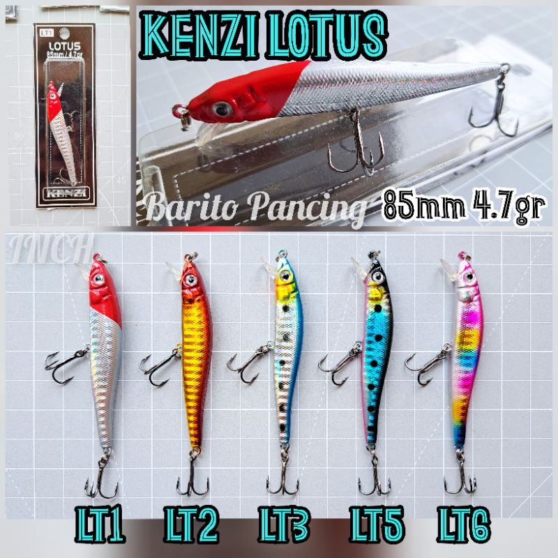 Umpan Pancing Kesting Kenzi Lotus