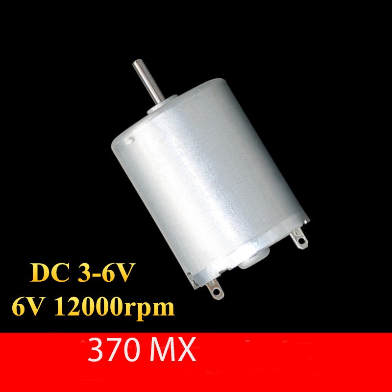 Dinamo Motor 370MX DC 3-6Volt 12000RPM