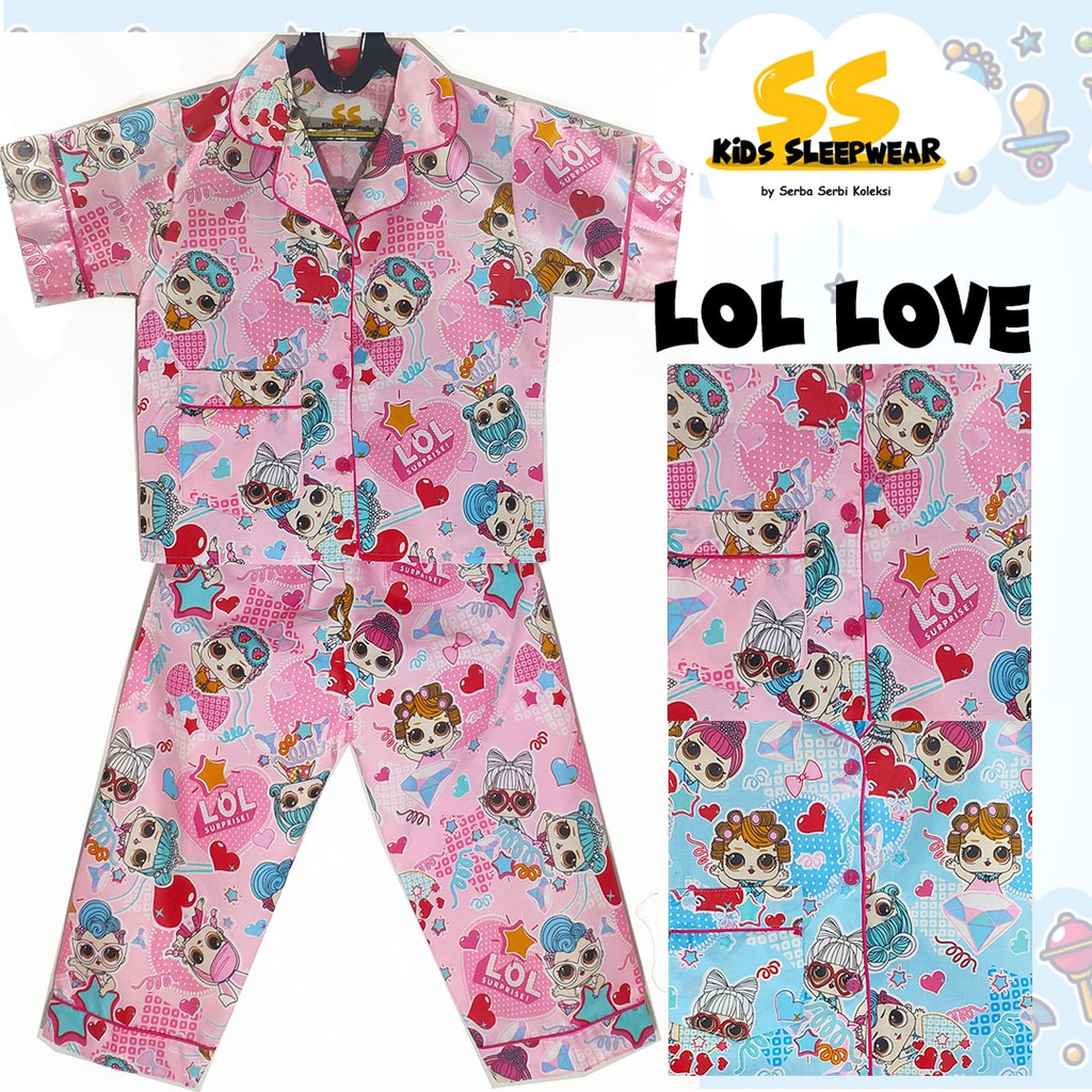 PIYAMA ANAK  BAJU  TIDUR  ANAK  KATUN PREMIUM A19 Shopee  