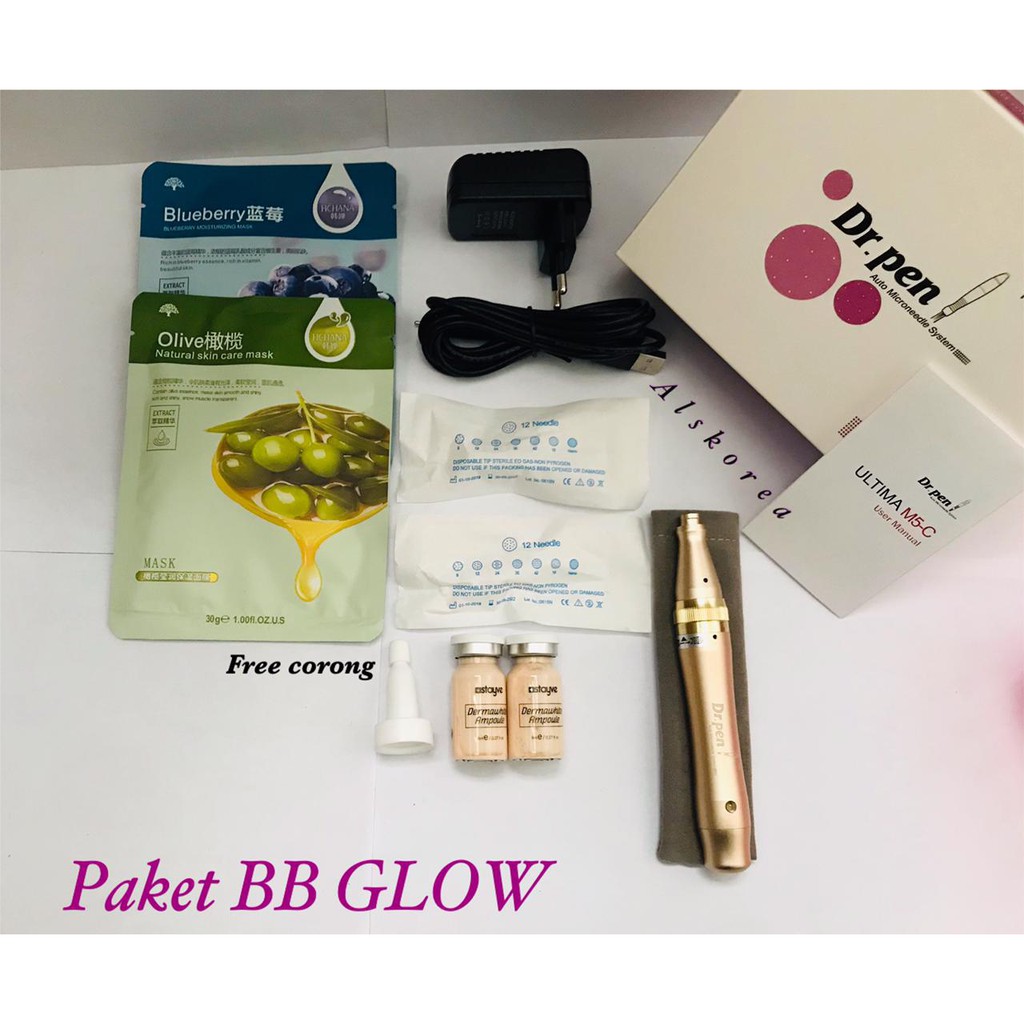 Paket BB GLOW DR PEN / PAKET BB GLOW LENGKAP MURAH BESERTA CARA PAKAINYA