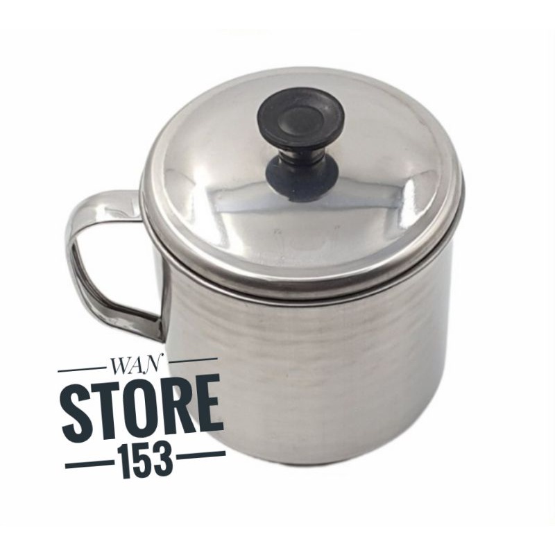 Mug cangkir stainless 10cm