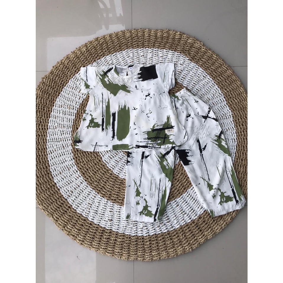 [Grosir] Tie Dye Anak Set Rayon Anak Murah Tiedie Anak Size S M L 1-6Tahun