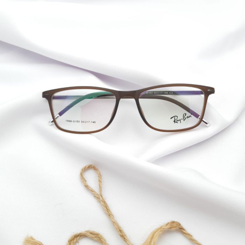 kacamata minus pria wanita | bahan lentur | ringan | only frem