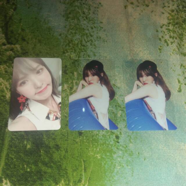 Red velvet wendy official photocard pc summer magic transparan