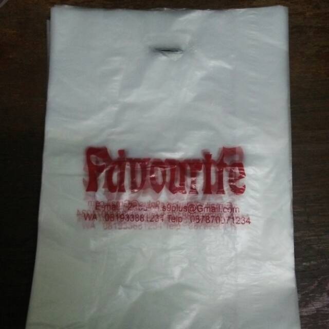

Percetakan bidang promosi printing/sablon plastik