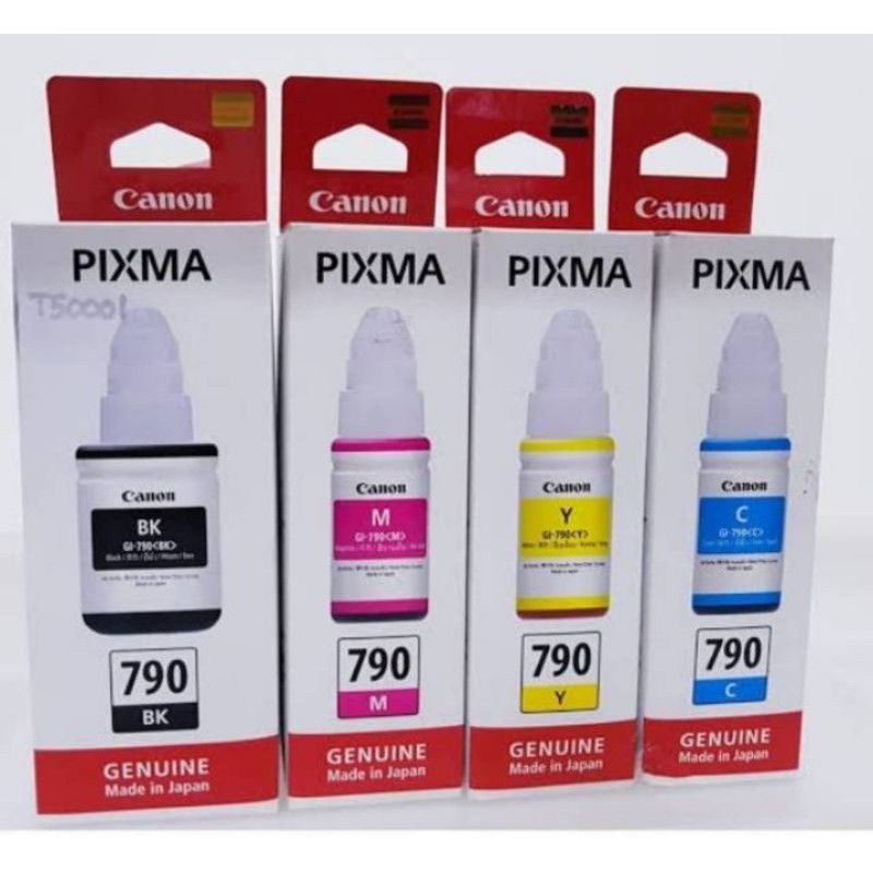 TINTA CANON INK BOTTLE GTINTA CANON INK BOTTLE GI-790 BI-790 ORIGINAL REFILL G1000,G2000,G3000