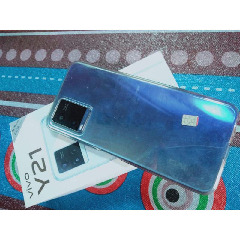 VIVO Y21 4/64 Second Fullset Mulus terawat