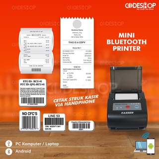 MOKA POS - MOKAPOS - BRI LINK PRINTER BLUETOOTH THERMAL - KASSEN MT200 Diskon