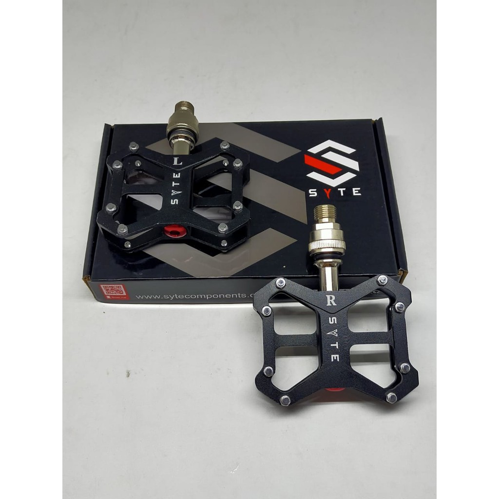 SYTE Pedal QR 3 bearing M416 Quick release CNC sepeda MTB lipat fixie