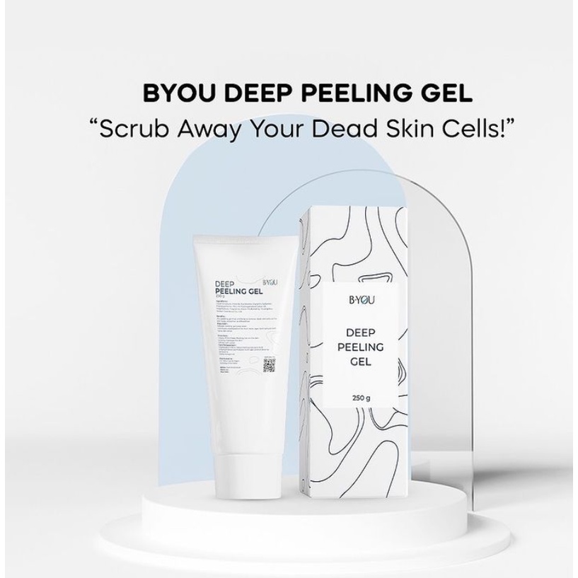 B.YOU Deep Peeling Gel Exfoliation - Scrub Wajah BPOM byou b you