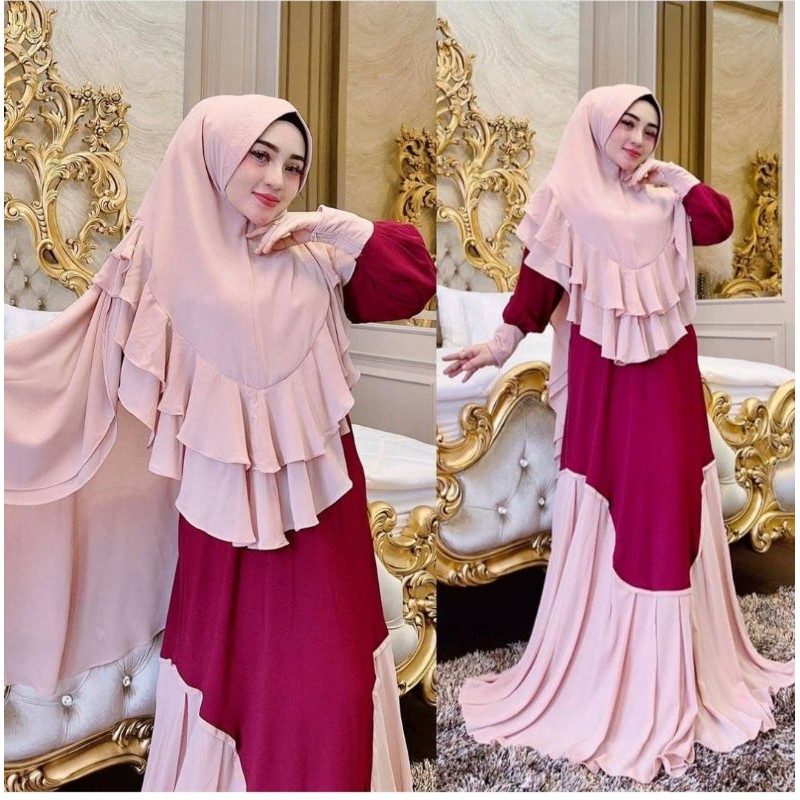 DRESS SYAR I POLOS BY SHELLASAUKIA ORIGINAL