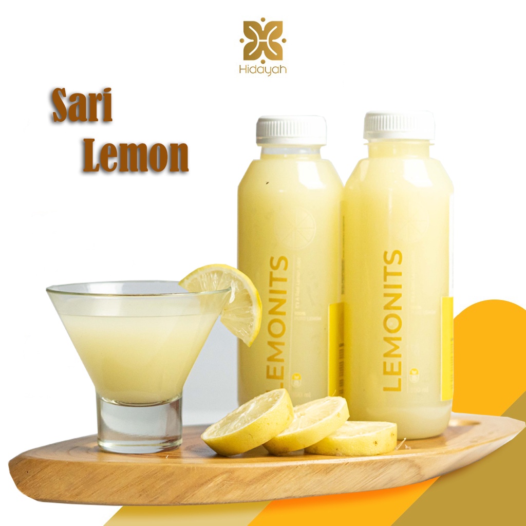 Lemonits Sari Lemon Asli 500 ml Original Diet/Detox