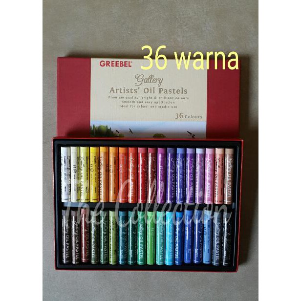

ATK0036 36warna Greebel ARTISTS oil pastels crayon krayon colors arts