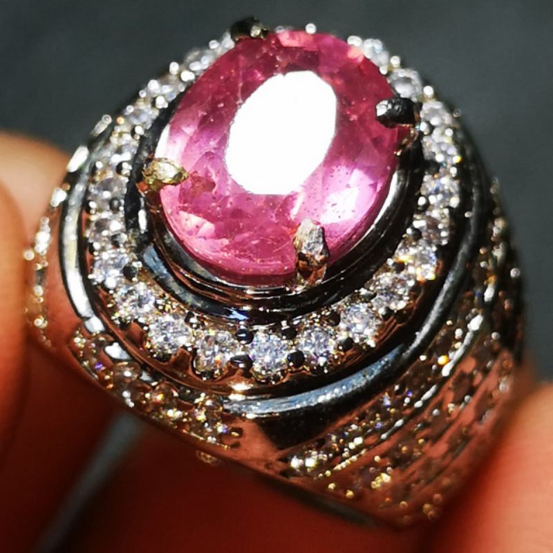 Cincin permata ruby burma