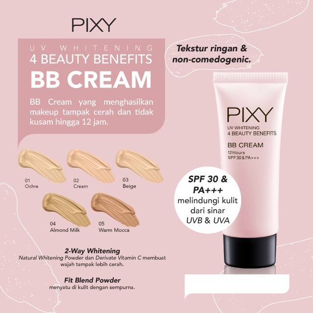 Pixy UV Whitening BB Cream (4 Beauty Benefits)