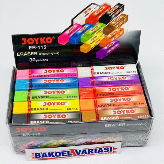 

Penghapus joyko pelangi panjang ER-115 .30 pcs