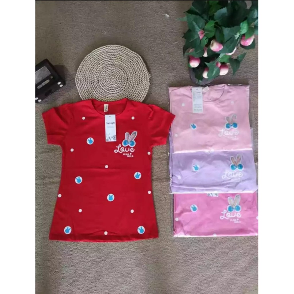 Paket 3 pcs/ Paket Hemat 3 pcs/KAOS ANAK TANGAN PENDEK IMPORT 6 BULAN-5 TAHUN/KAOS ATASAN ANAK #cod