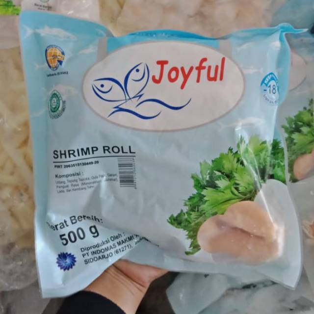 

JOYFUL Shrimp Roll 500gr