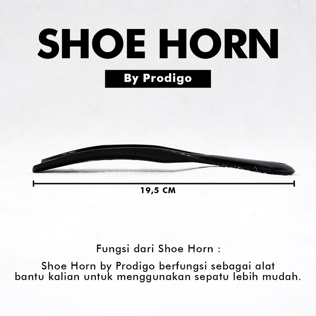 Prodigo * Alat bantu pakai sepatu | Sendok sepatu | Shoe horn | Aksesoris sepatu