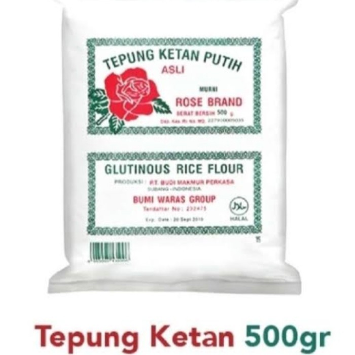 

Rose band tepung ketan putih 500 gr