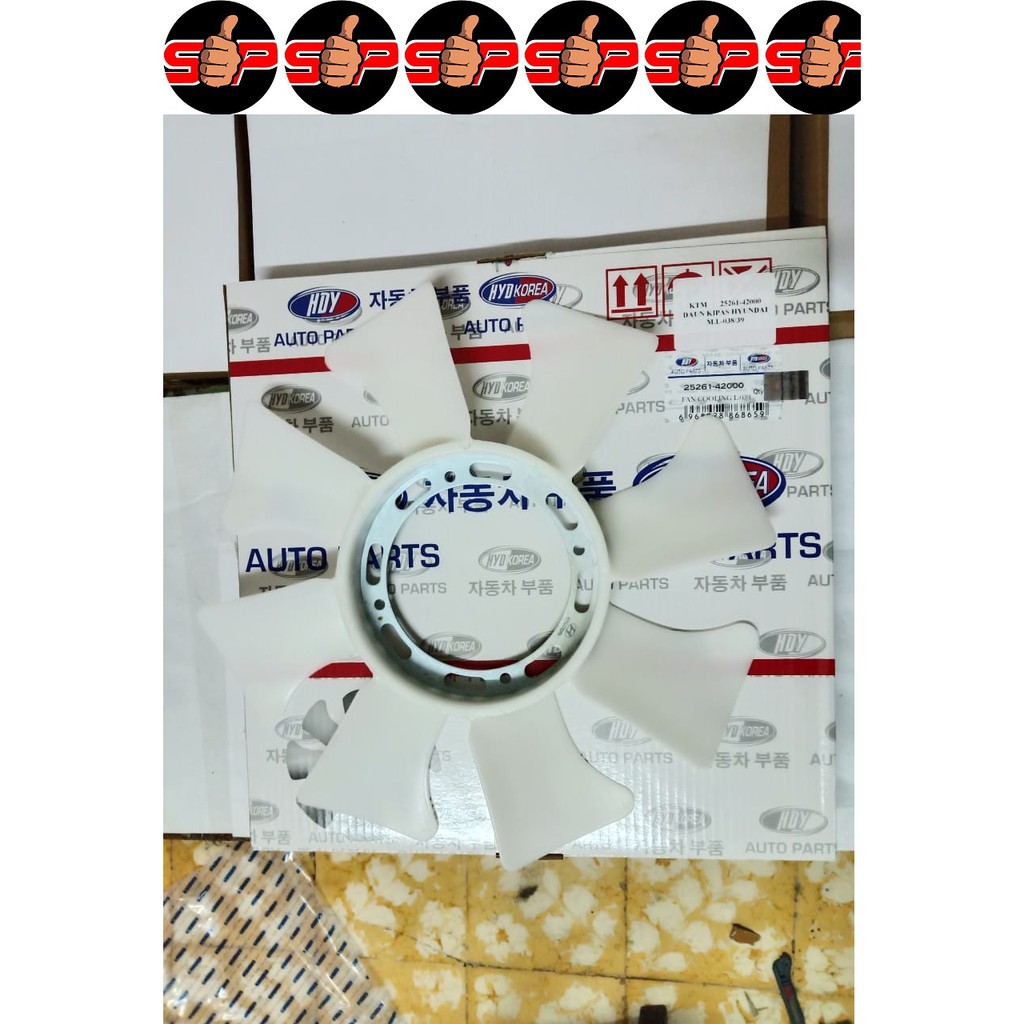 DAUN KIPAS RADIATOR L300 HYUNDAI KOREA