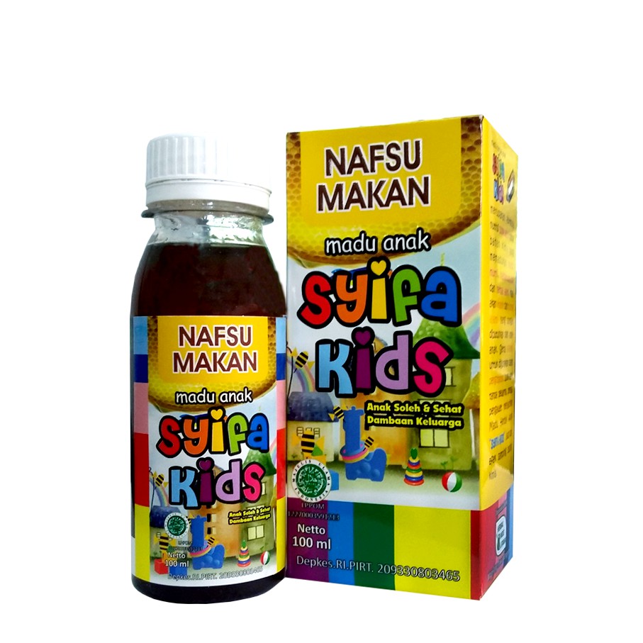 

Madu Herbal Syifa Kids Nafsu Makan dan Obat Cacingan Anak Herbal Indo Utama