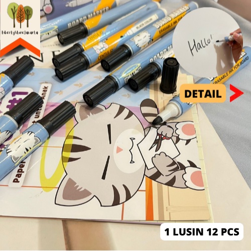 

Spidol Whiteboard Centle Paket SELUSIN 1 Lusin 12 Pcs Spidol Papan Tulis Bisa Dihapus Tinta Hitam Boardmarker Funny Fancy Stuff Best Gift Stationery For School Alat Tulis Kantor Sekolah Ready Grosir Kado Ulang Tahun READY COD
