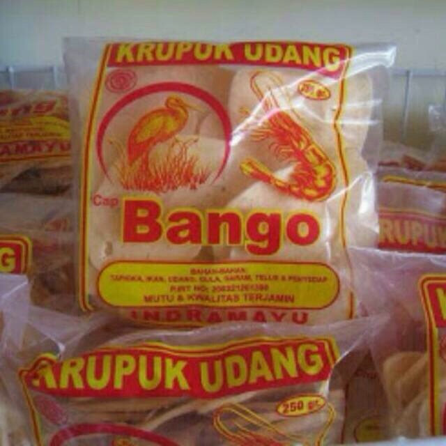 

Krupuk udang cap bango