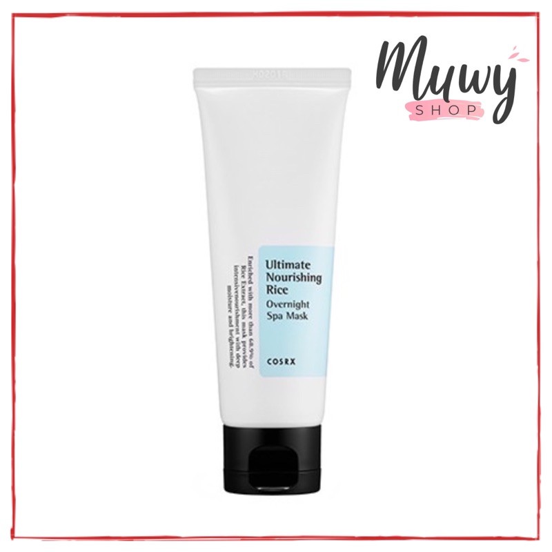 COSRX Ultimate Nourishing Rice Overnight Spa Mask 60ml