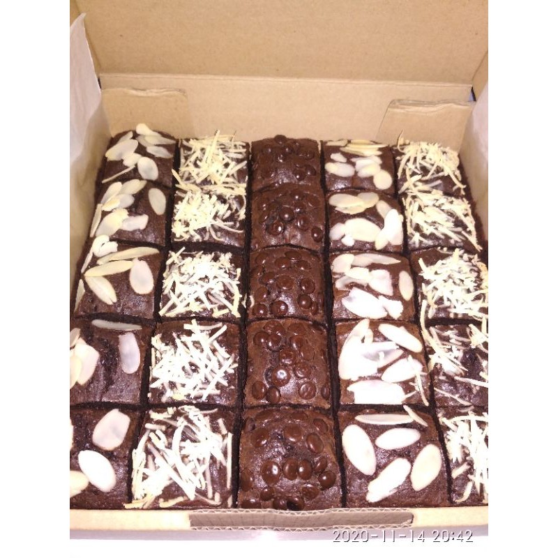 

Brownies Fudgy Sekat, Uk. 20x20