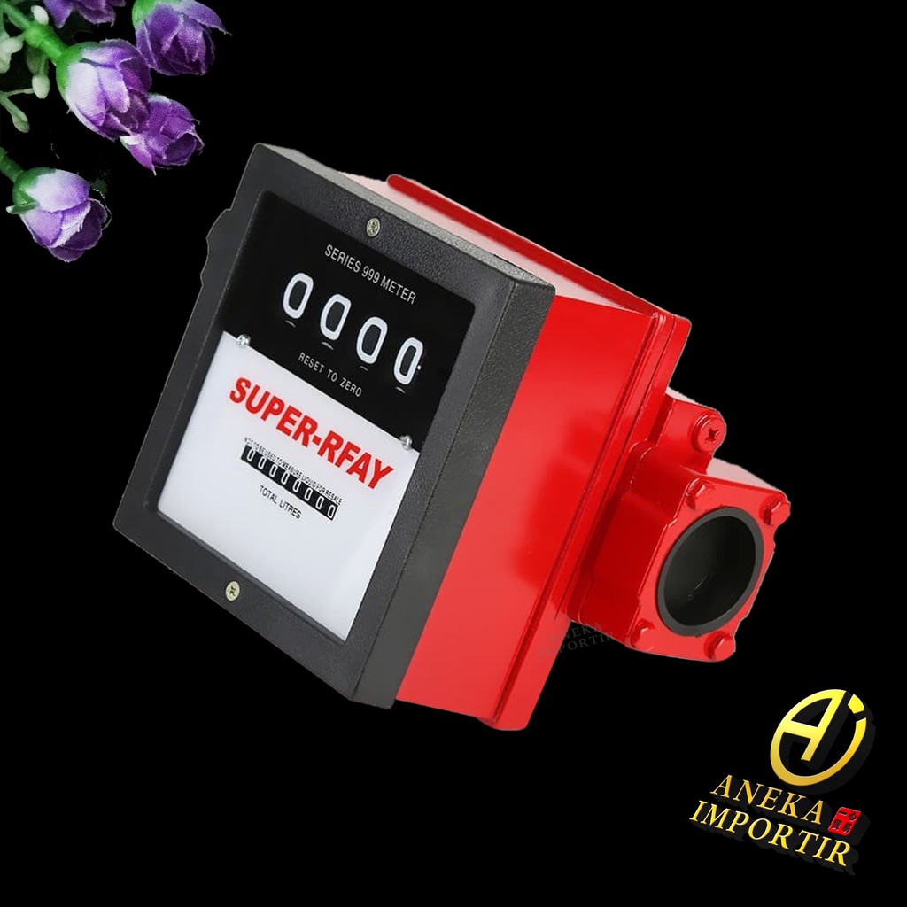 Jual Flow Meter Solar SuperRfay 3 & 4 Digit 1.5 Inch Shopee Indonesia